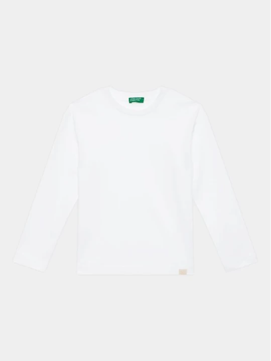 Obrázek produktu United Colors Of Benetton Halenka 3I1XC10DB Bílá Regular Fit
