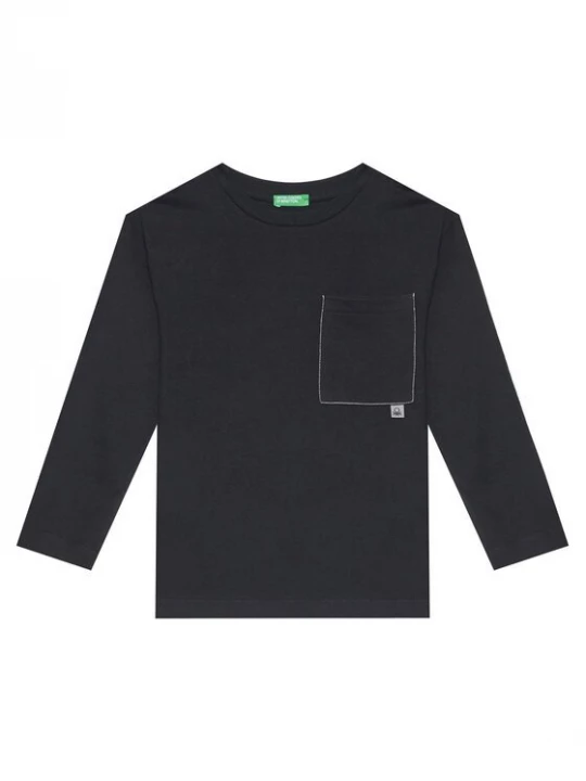 Obrázek produktu United Colors Of Benetton Halenka 3I1XC10QS Černá Regular Fit