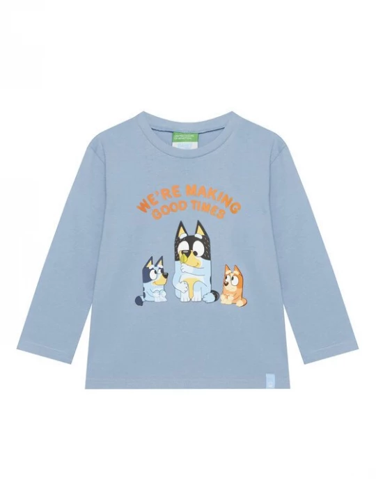 Obrázek produktu United Colors Of Benetton Halenka 3I1XG10KH Světle modrá Regular Fit