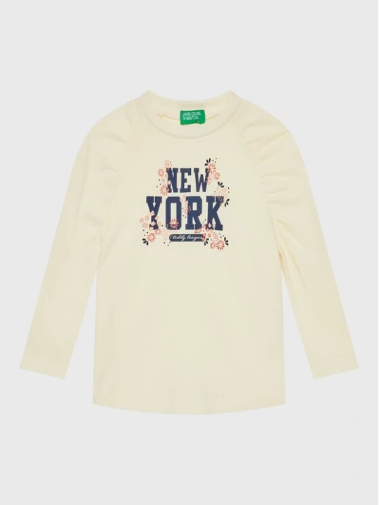 Obrázek produktu United Colors Of Benetton Halenka 3VR5G105K Béžová Regular Fit