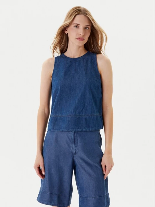 Obrázek produktu United Colors Of Benetton Halenka 5DHJDH00Q Tmavomodrá Regular Fit