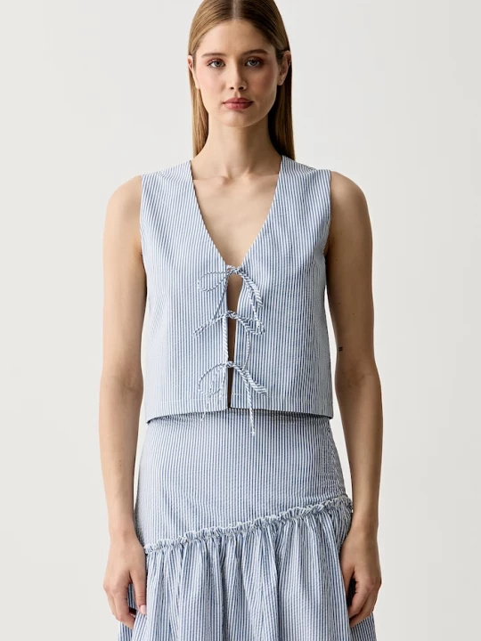 Obrázek produktu United Colors of Benetton halenka dámská s bavlnou modrá