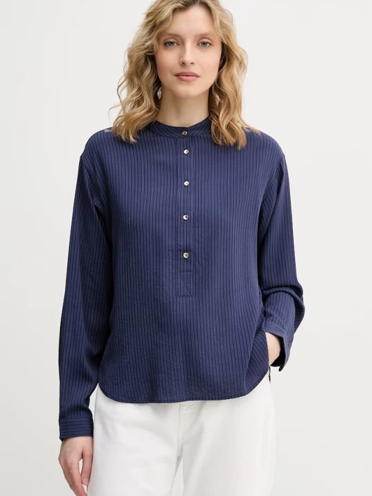 Obrázek produktu United Colors of Benetton halenka dámská viskózou námořnická modř