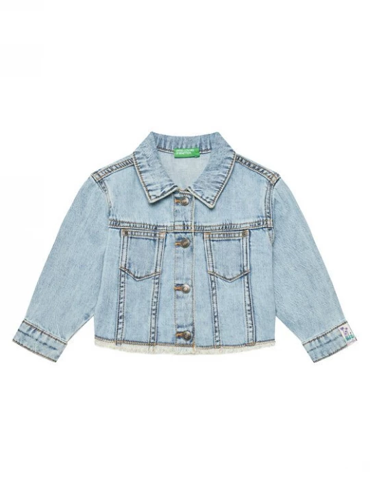 Obrázek produktu United Colors Of Benetton Jeansová bunda 2UTPGN03N Modrá Regular Fit