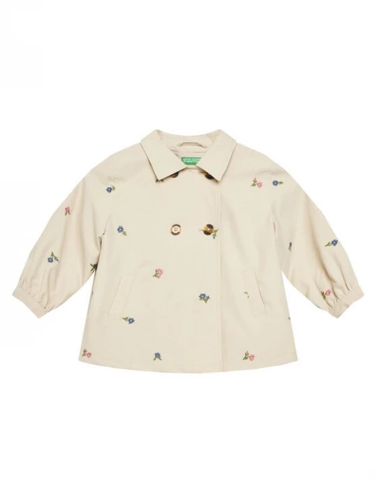 Obrázek produktu United Colors Of Benetton Kabát pro přechodné období 253WGN03T Béžová Regular Fit