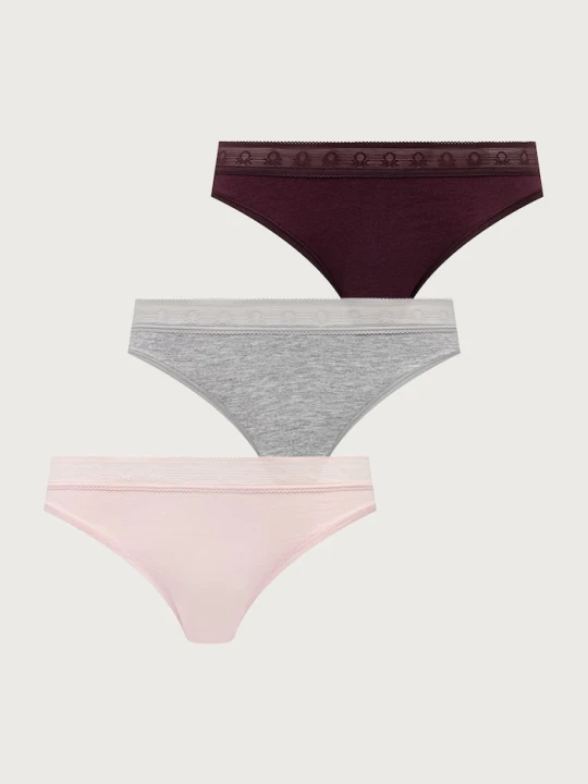 Obrázek produktu United Colors of Benetton Kalhotky dámské bavlněné s elastanem 3-pack