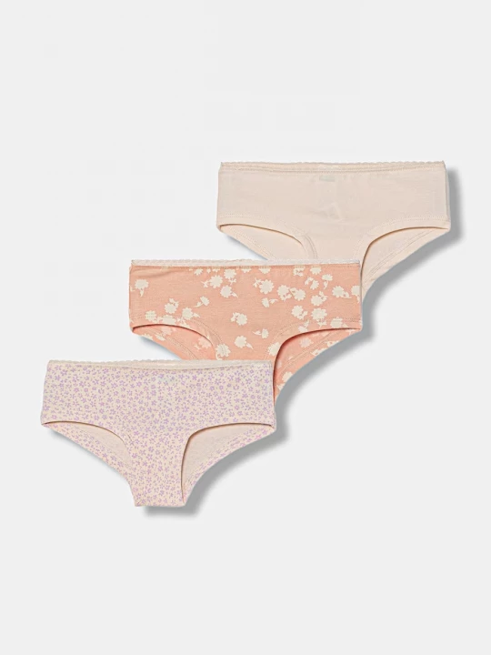 Obrázek produktu United Colors of Benetton kalhotky dětské bavlněné s elastanem 3-pack oranžová