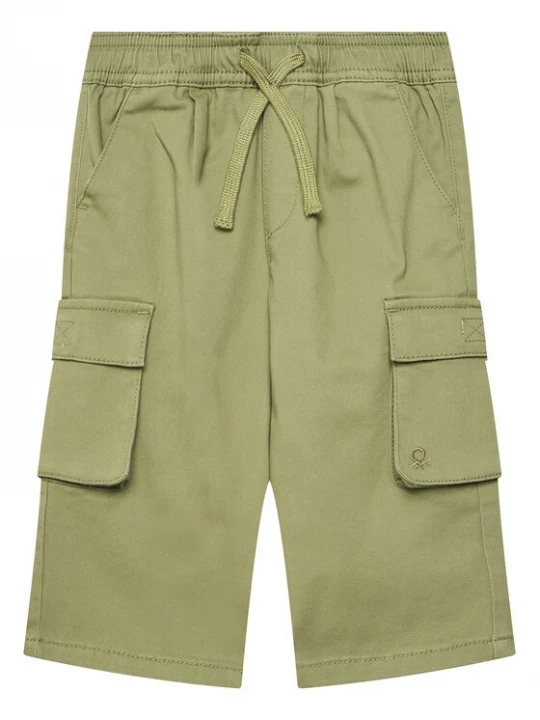Obrázek produktu United Colors Of Benetton Kalhoty z materiálu 4TCGGF02B Zelená Regular Fit