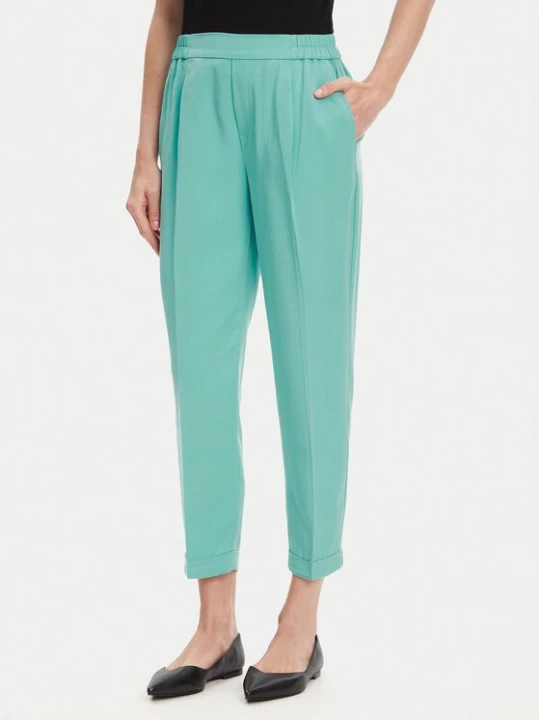 Obrázek produktu United Colors Of Benetton Kalhoty z materiálu 4Y09DF079 Zelená Regular Fit