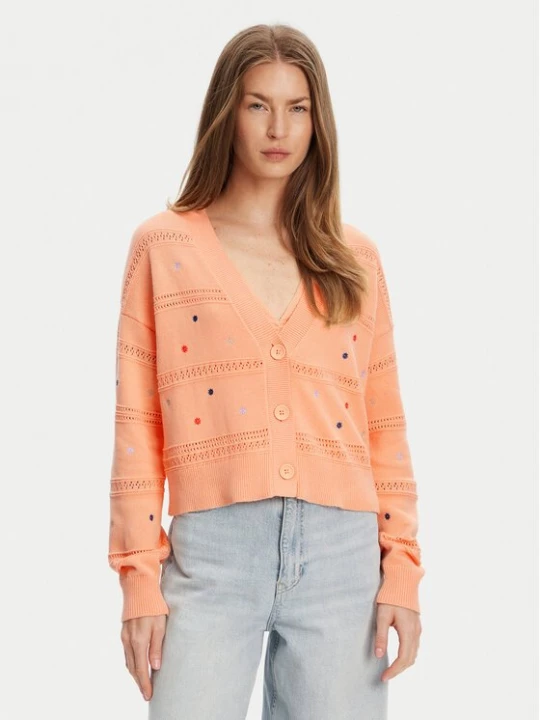 Obrázek produktu United Colors Of Benetton Kardigan 10C1E604W Oranžová Regular Fit