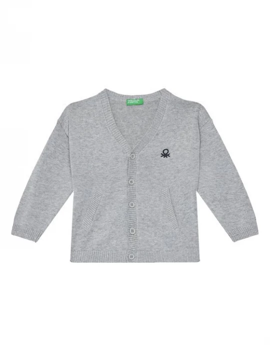 Obrázek produktu United Colors Of Benetton Kardigan 120YG600G Šedá Regular Fit
