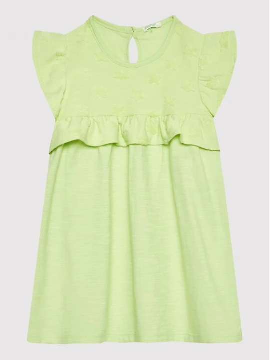Obrázek produktu United Colors Of Benetton Každodenní šaty 31KAAV001 Zelená Regular Fit