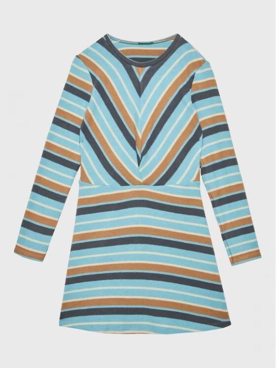 Obrázek produktu United Colors Of Benetton Každodenní šaty 3FVTCV008 Modrá Regular Fit