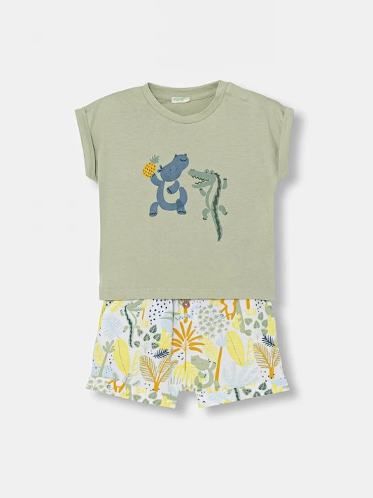 Obrázek produktu United Colors of Benetton každodenní set kojenecký bavlněný