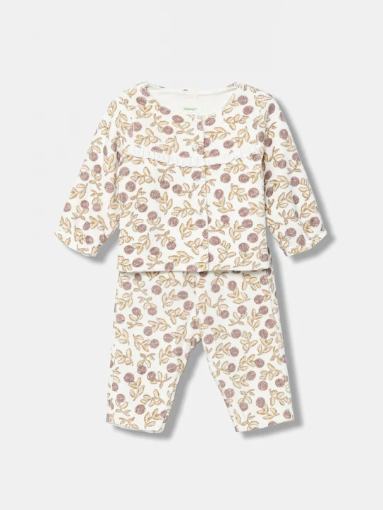 Obrázek produktu United Colors of Benetton Kojenecká sada s bavlnou United Colors of Benetton 2-pack