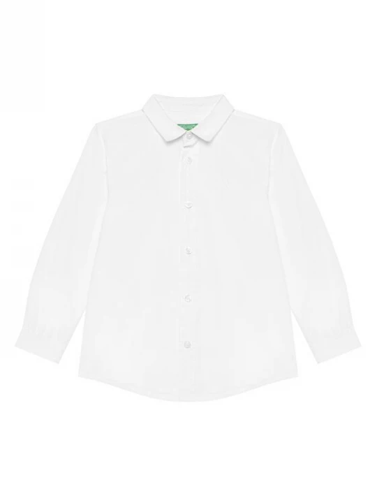 Obrázek produktu United Colors Of Benetton Košile 54AZGQ00J Bílá Regular Fit