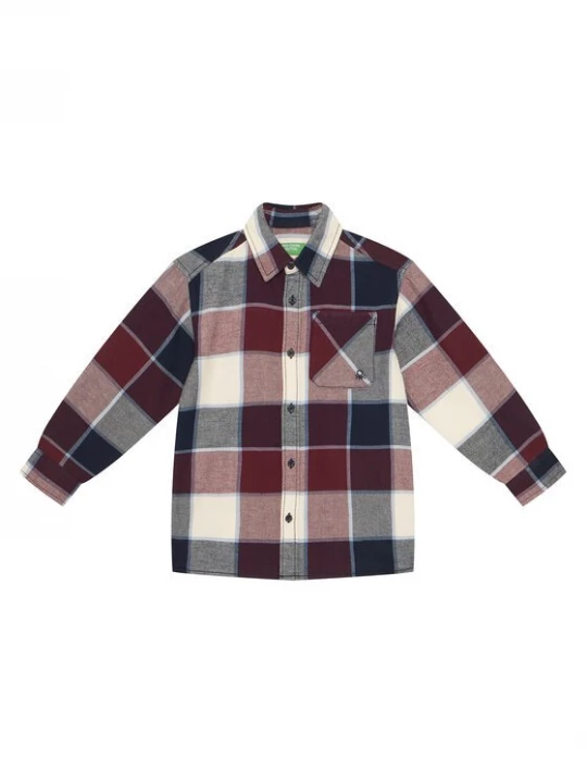 Obrázek produktu United Colors Of Benetton Košile 5LQHCQ04B Barevná Oversize
