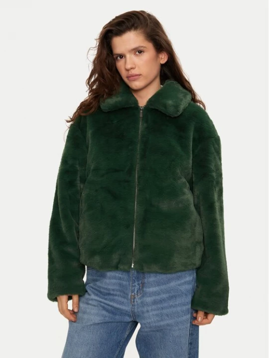 Obrázek produktu United Colors Of Benetton Kožešina 2FBDDN06V Zelená Regular Fit
