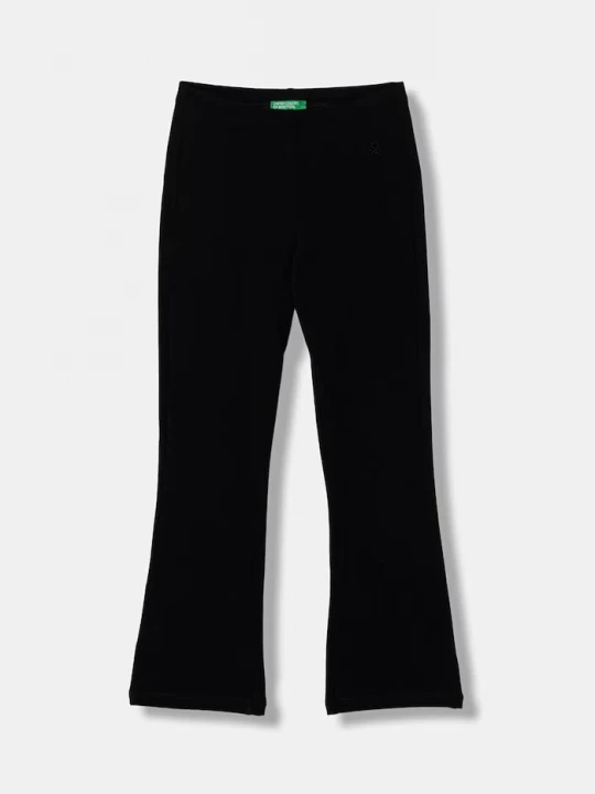Obrázek produktu United Colors of Benetton legíny dětské bavlněné s elastanem černá