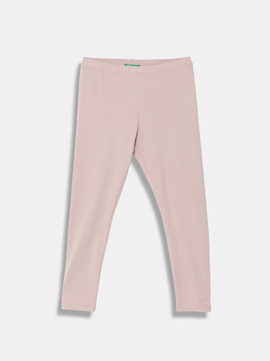 Obrázek produktu United Colors of Benetton legíny dětské bavlněné s elastanem růžová