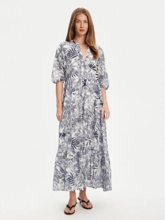 Obrázek produktu United Colors Of Benetton Letní šaty 4ENDDV0BT Modrá Relaxed Fit