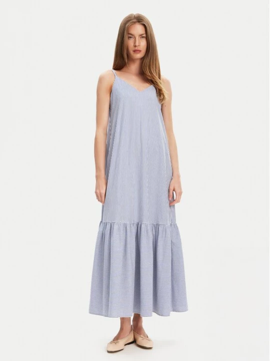 Obrázek produktu United Colors Of Benetton Letní šaty 4SZRDV0B8 Modrá Relaxed Fit