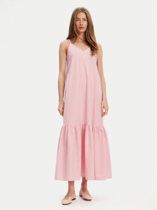 Obrázek produktu United Colors Of Benetton Letní šaty 4SZRDV0B8 Růžová Relaxed Fit