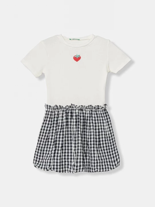 Obrázek produktu United Colors of Benetton letní šaty bavlněné béžová