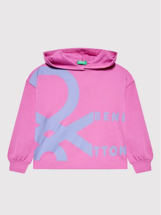 Obrázek produktu United Colors Of Benetton Mikina 3J68C200U Růžová Boxy Fit