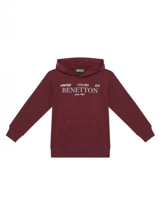 Obrázek produktu United Colors Of Benetton Mikina 3J68C204V Bordó Regular Fit