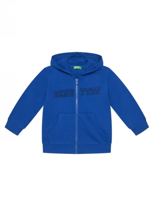 Obrázek produktu United Colors Of Benetton Mikina 3J68G503V Modrá Regular Fit