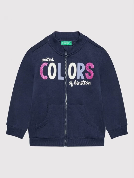 Obrázek produktu United Colors Of Benetton Mikina 3J70G500V Tmavomodrá Regular Fit