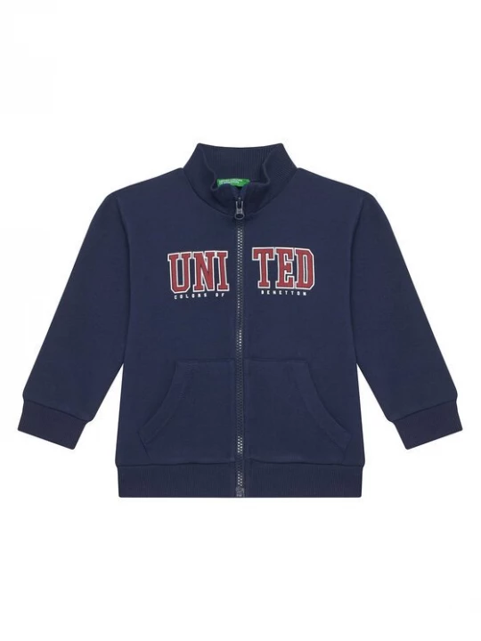 Obrázek produktu United Colors Of Benetton Mikina 3J70G5033 Tmavomodrá Regular Fit