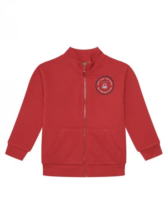 Obrázek produktu United Colors Of Benetton Mikina 3J70G503X Červená Regular Fit
