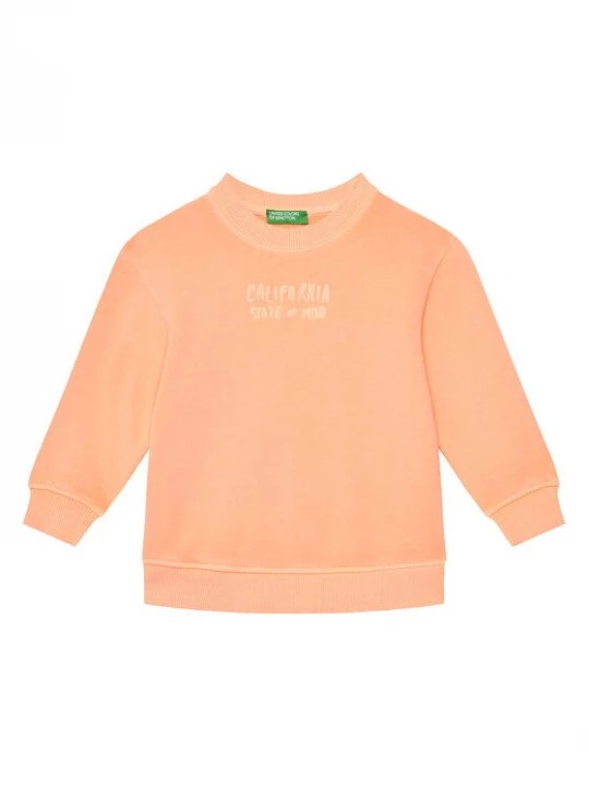 Obrázek produktu United Colors Of Benetton Mikina 3WITG10J4 Oranžová Relaxed Fit