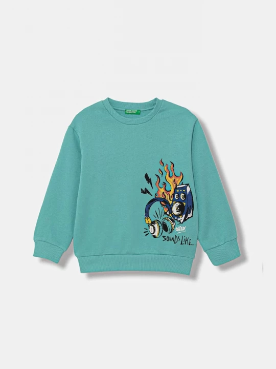 Obrázek produktu United Colors of Benetton mikina dětská bavlněná