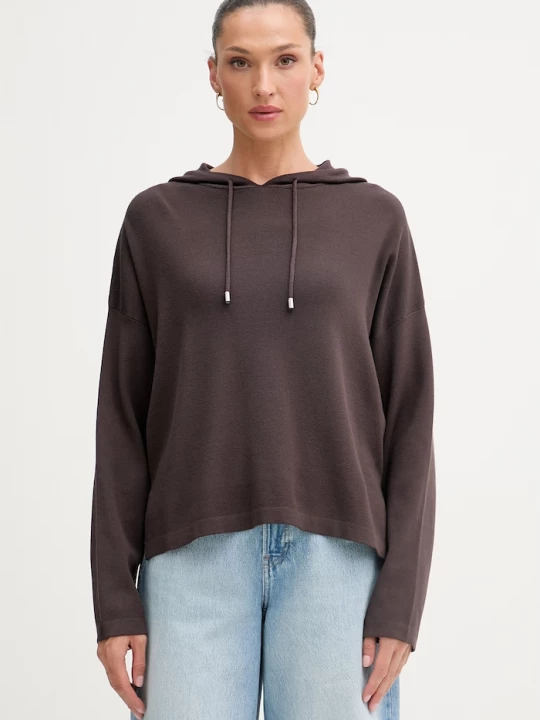 Obrázek produktu United Colors of Benetton Mikina s kapucí dámská s viskózou