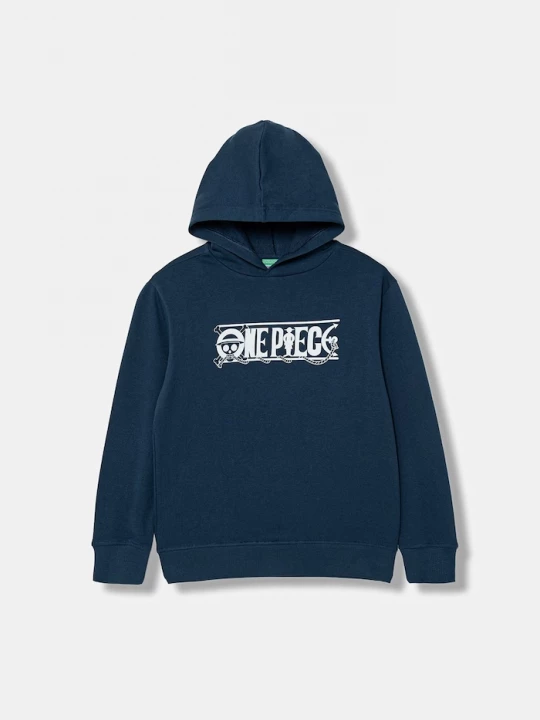 Obrázek produktu United Colors of Benetton mikina s kapucí dětská bavlněná