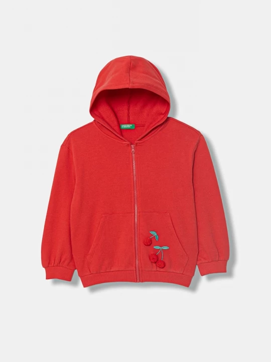 Obrázek produktu United Colors of Benetton mikina s kapucí dětská bavlněná