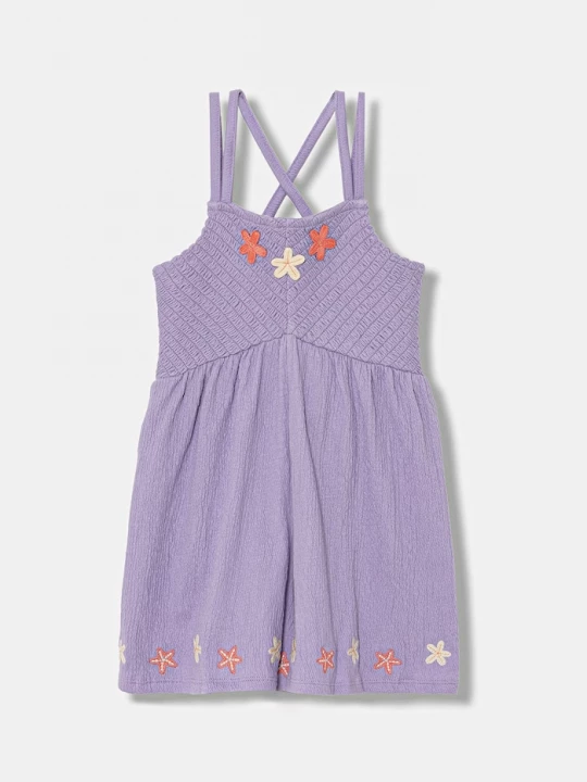 Obrázek produktu United Colors of Benetton overal dětský s bavlnou fialová