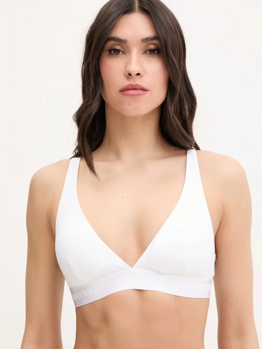 Obrázek produktu United Colors of Benetton podprsenka plunge bavlněná s elastanem