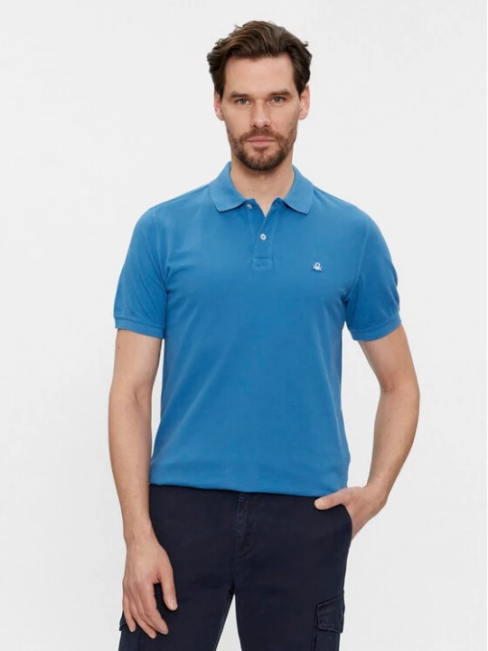 Obrázek produktu United Colors Of Benetton Polokošile 3089J3179 Modrá Regular Fit