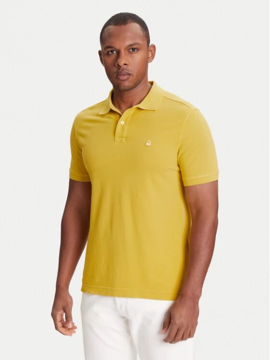 Obrázek produktu United Colors Of Benetton Polokošile 3089J3179 Žlutá Regular Fit