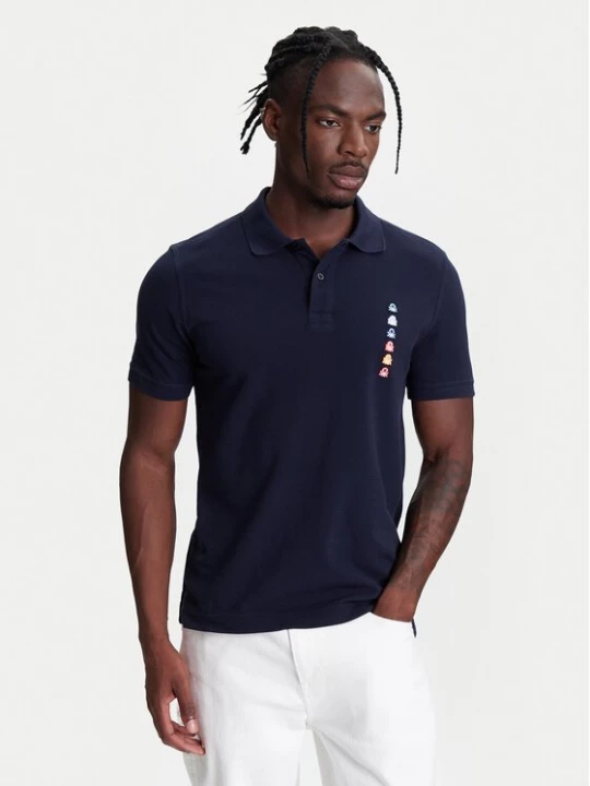 Obrázek produktu United Colors Of Benetton Polokošile 3089U302J Tmavomodrá Regular Fit