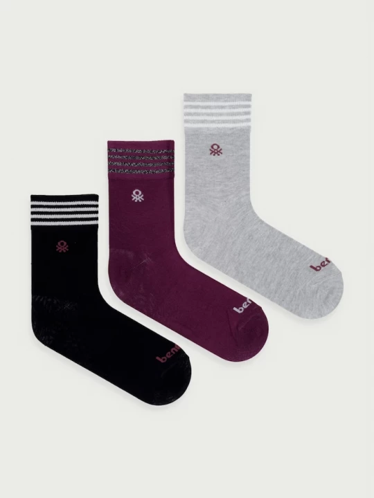 Obrázek produktu United Colors of Benetton ponožky dámské s viskózou 3-pack