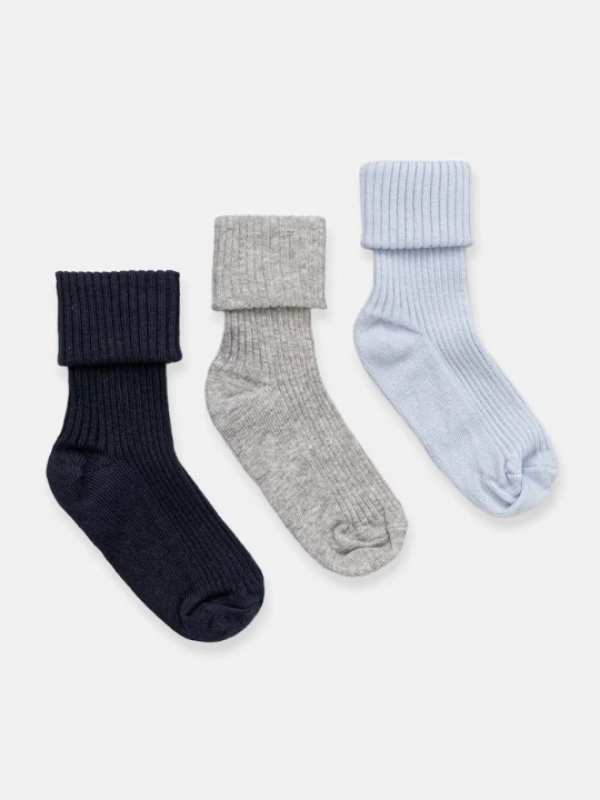 Obrázek produktu United Colors of Benetton ponožky dětské 3-pack modrá