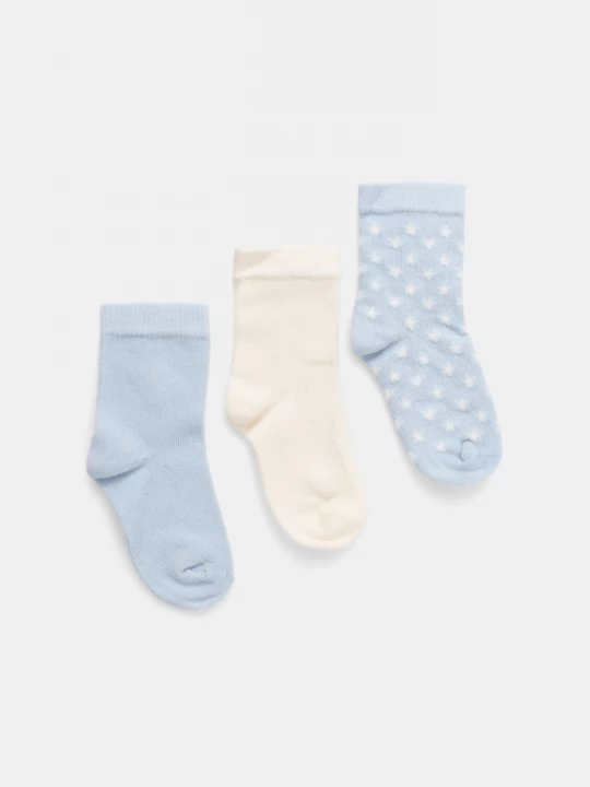 Obrázek produktu United Colors of Benetton ponožky dětské 3-pack modrá