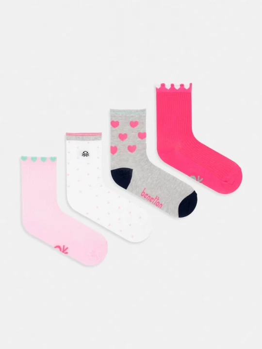 Obrázek produktu United Colors of Benetton ponožky dětské 4-pack