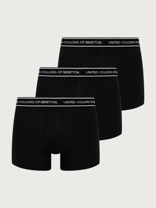 Obrázek produktu United Colors of Benetton přiléhavé boxerky pánské bavlněné elastanem 3-pack