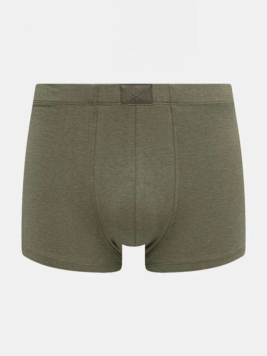 Obrázek produktu United Colors of Benetton přiléhavé boxerky pánské s bavlnou zelená